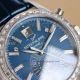 Best Replica TW Factory Patek Philippe Swiss Blue Dial Diamond Bezel Leather Band Watch (5)_th.jpg